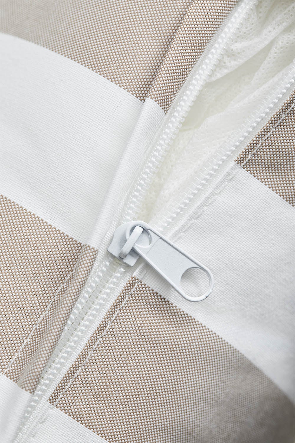 Tevary aluminium en gevlochten touw tuinfauteuil, galerij beeld 8