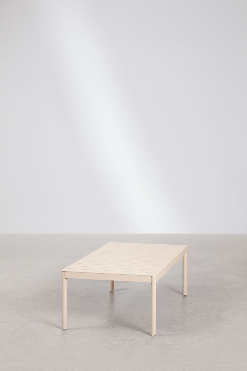 Tuinset met 2 stoelen van gevlochten touw Tevary en salontafel van aluminium Boleni, galerij beeld 10