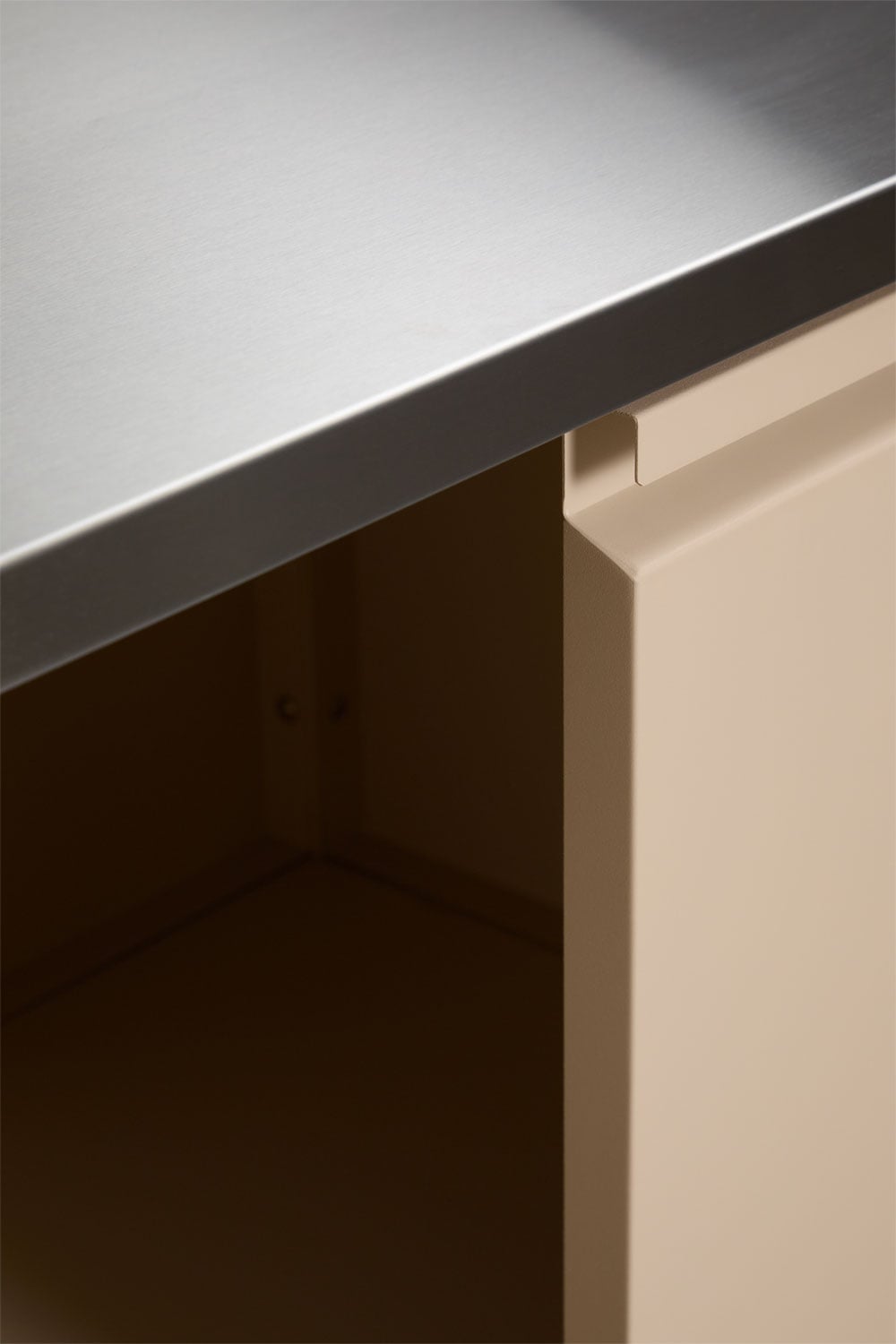 Modulaire buitenhoekkeuken van 5 delen met gootsteen, organizerpaneel en Savona koolskoolbarbecue van staal, galerij beeld 12