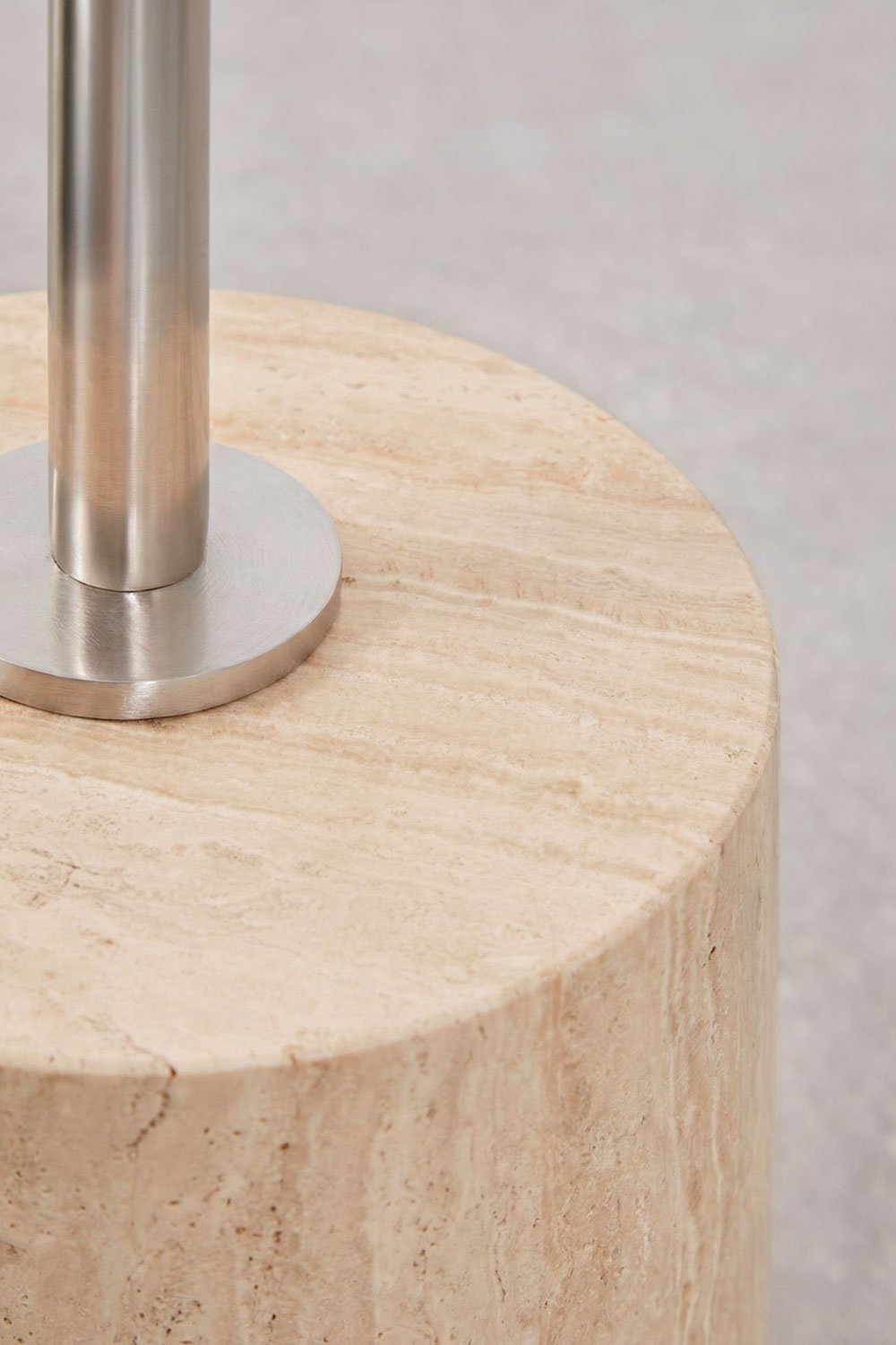 Staande kapstok van ijzer en marmer Drivela, galerij beeld 5