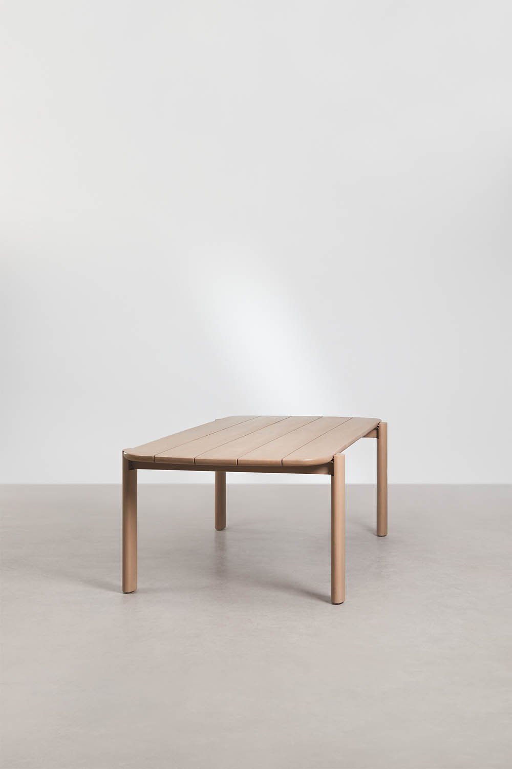 Rectangulaire eettafel 260x115 cm in acaciahout Vetra, galerij beeld 2