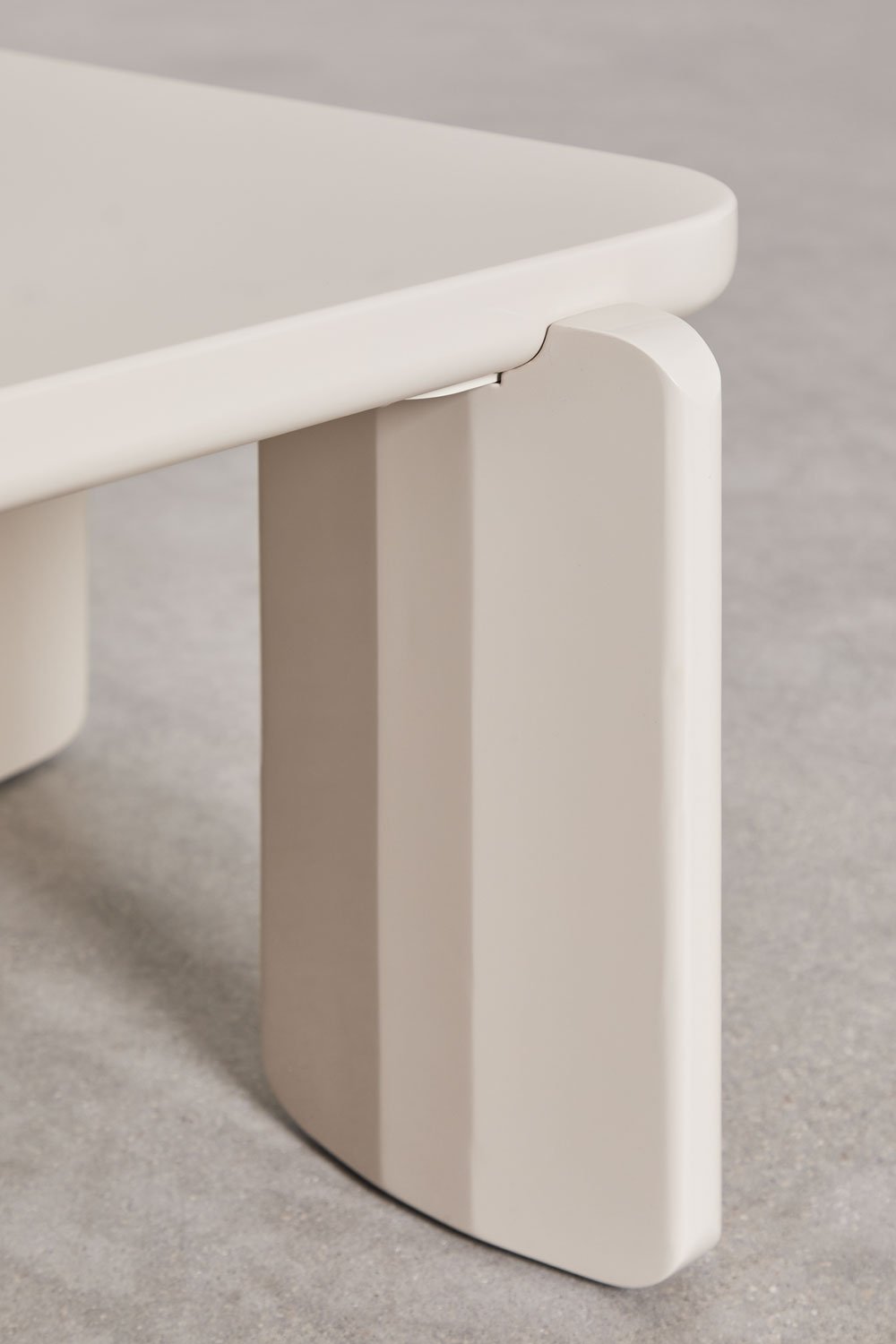 Rechthoekige salontafel 120x60 cm in MDF Ginebra, galerij beeld 6