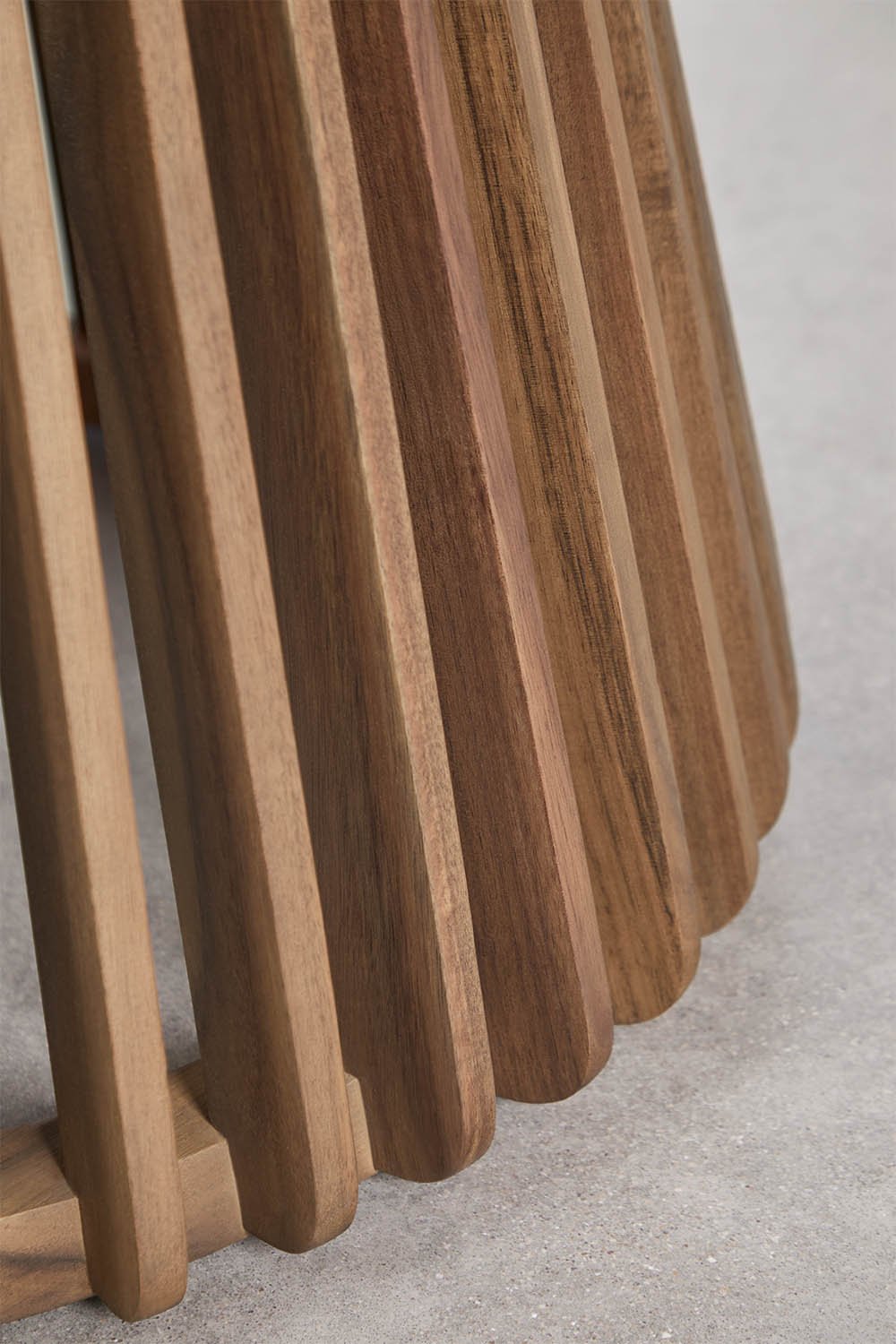 Ronde tuintafel Ø120 cm van acaciahout Mura, galerij beeld 4