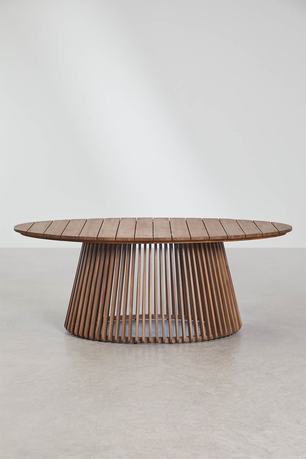Ovalen tuin tafel 200x110 cm van acaciahout Mura, galerij beeld 3