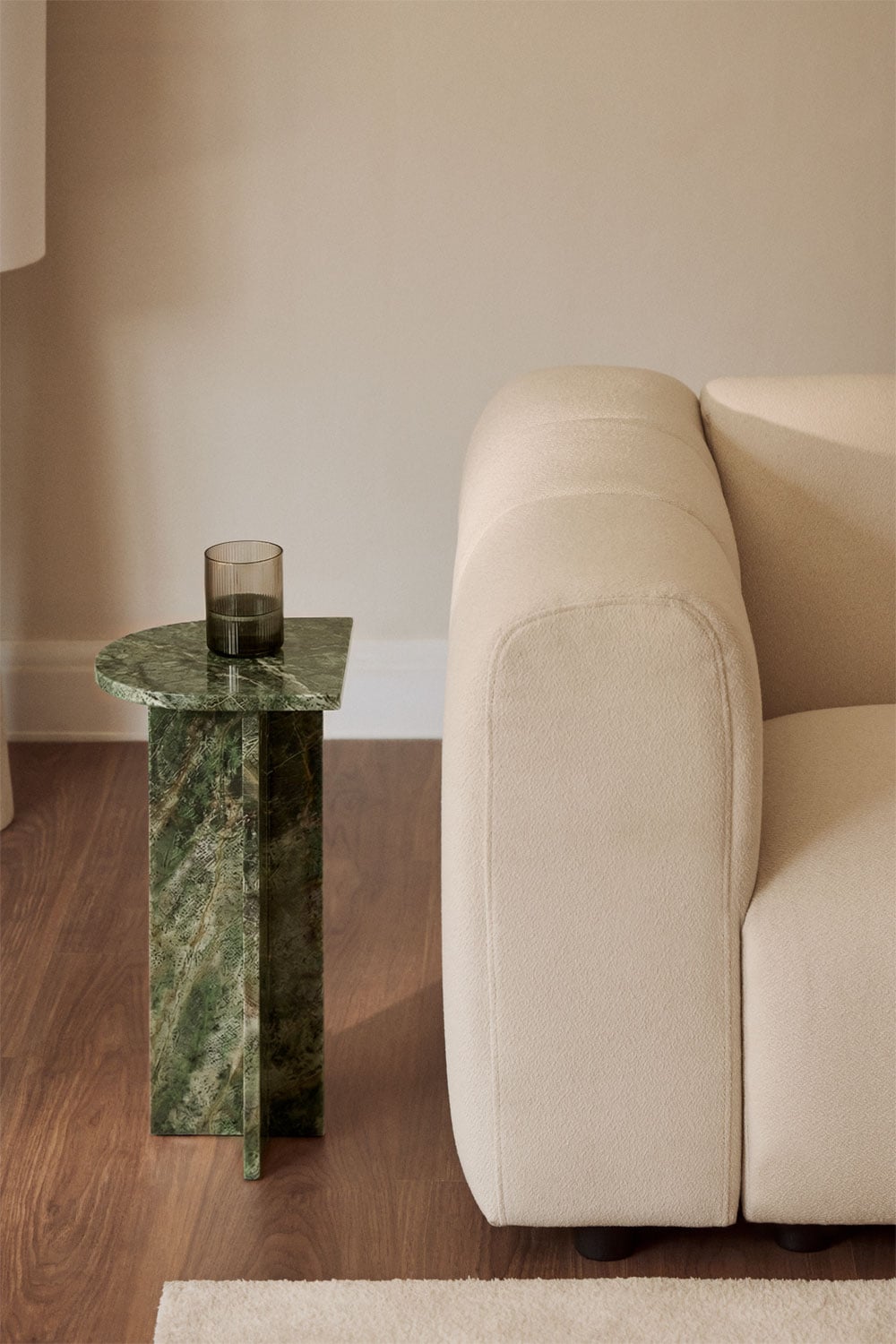 Bijzettafel van natuurlijk steen Corwel, galerij beeld 1