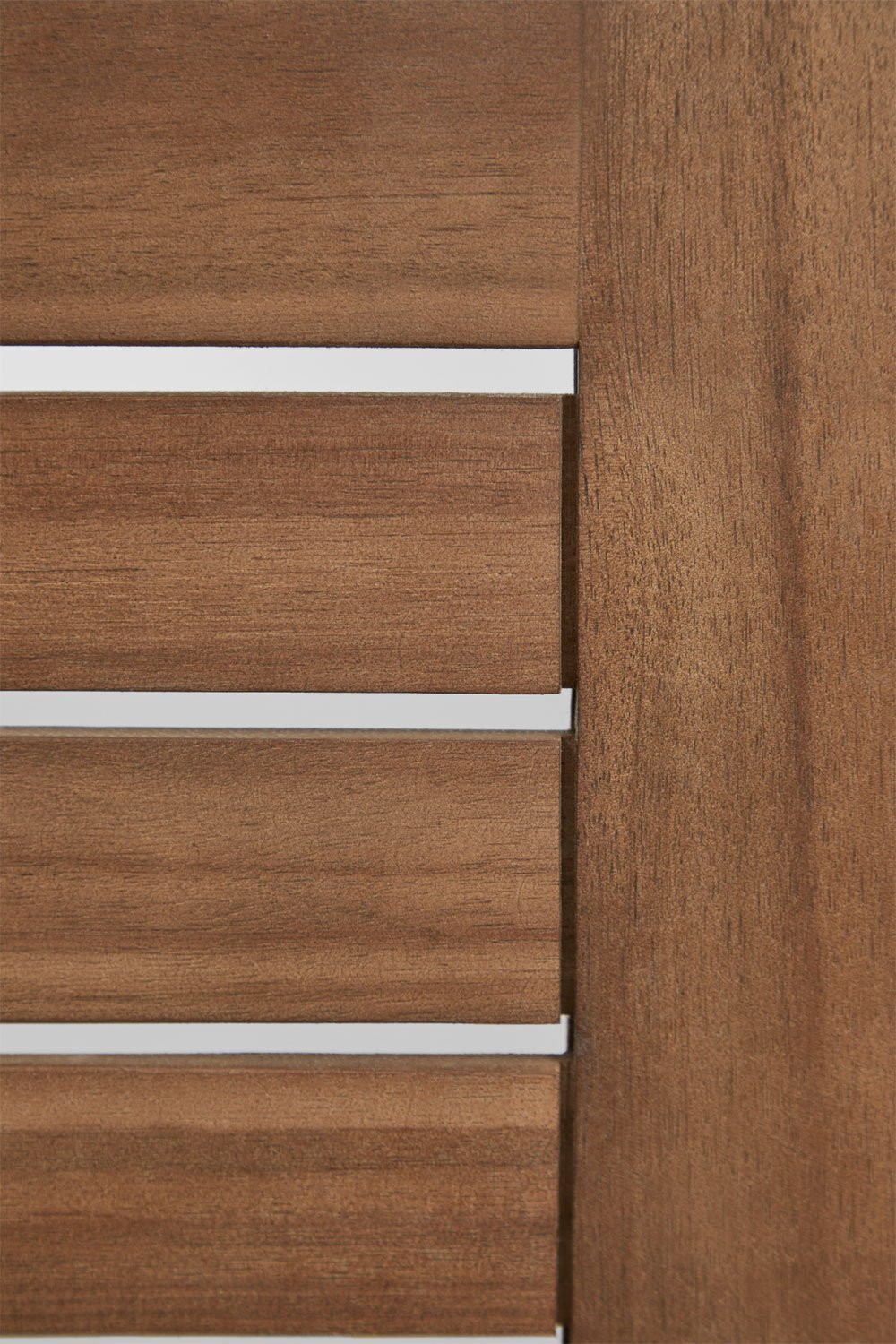 Branson acaciahouten tuinset met 2-delige modulaire bank en salontafel, galerij beeld 10