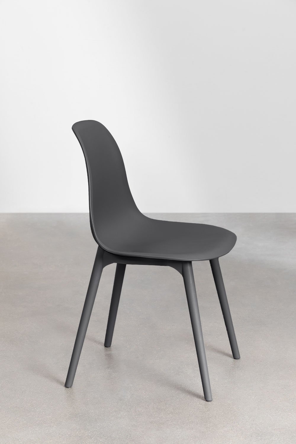 Rechthoekige tuintafelset 135x80 cm met 4 stoelen van polypropyleen Scand, galerij beeld 6