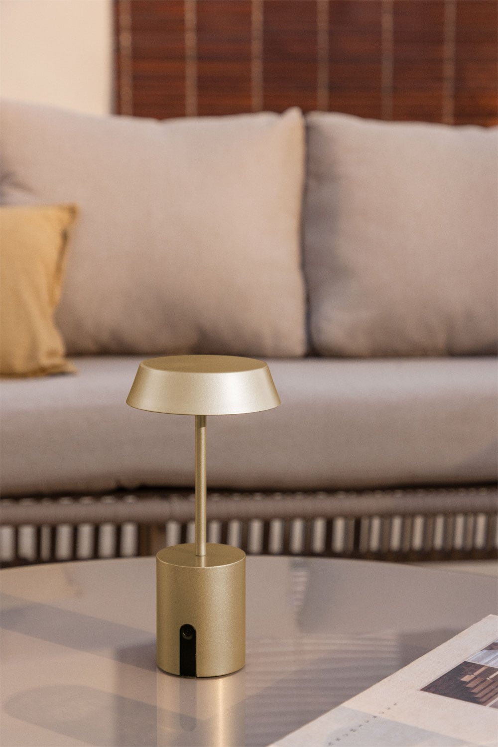 Draadloze LED-buiten tafellamp Uliana, galerij beeld 1