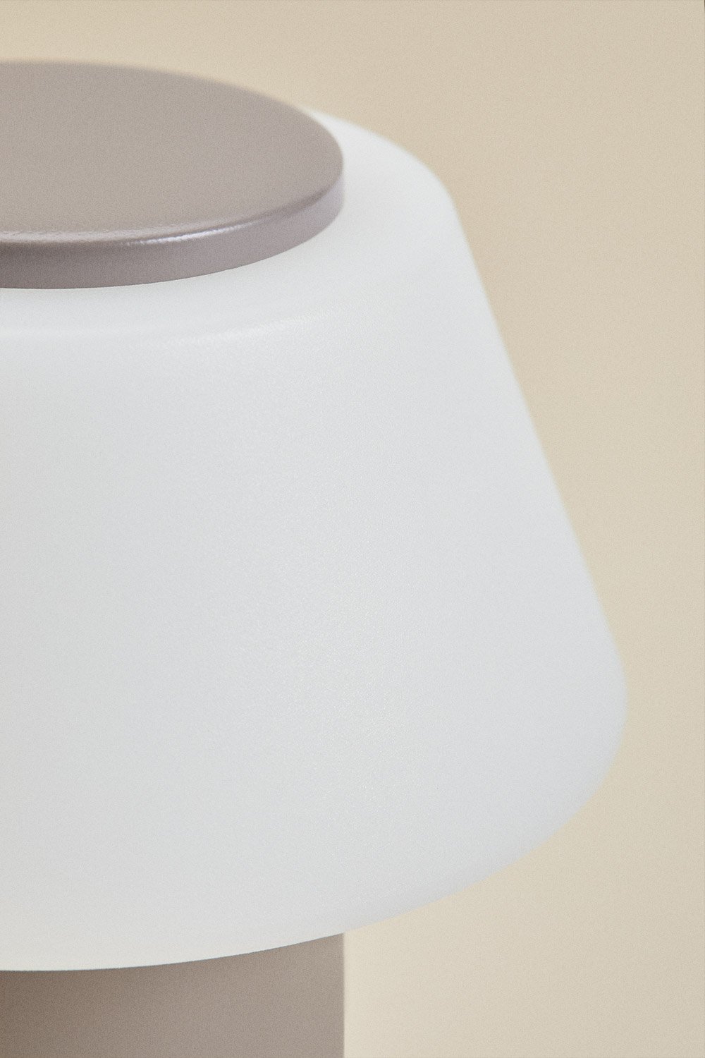 Draadloze LED-tafellamp van ijzer Socotra, galerij beeld 3