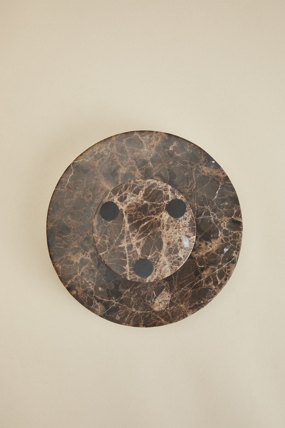 Ronde sleutelschaal Ø25 cm van natuurlijk steen Kevara, galerij beeld 5