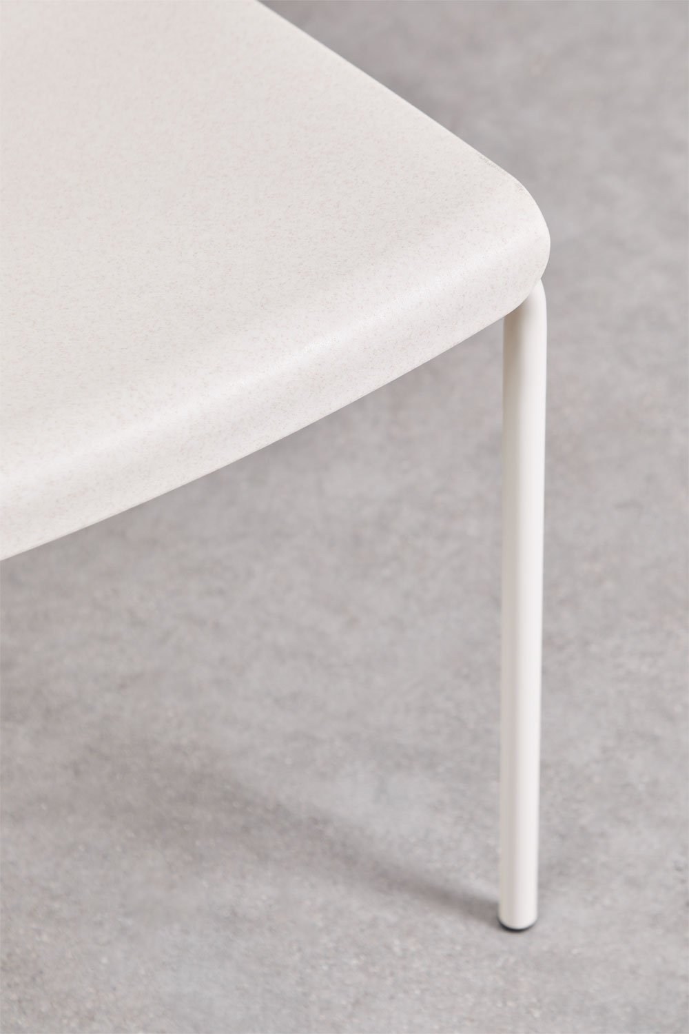 Set van 2 eetkamerstoelen van polypropyleen Ismene, galerij beeld 5