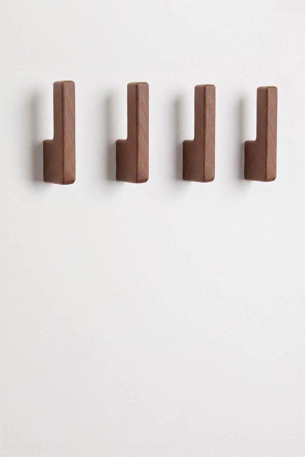 Set van 4 houten wandhaken Zanter, galerij beeld 3