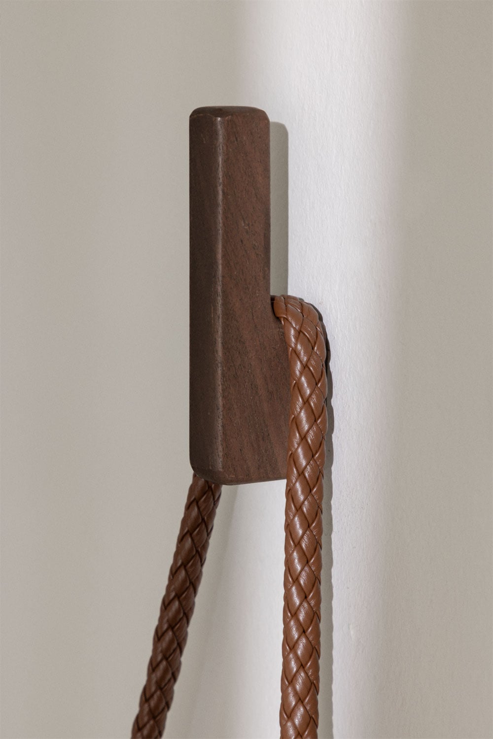 Set van 4 houten wandhaken Zanter, galerij beeld 2