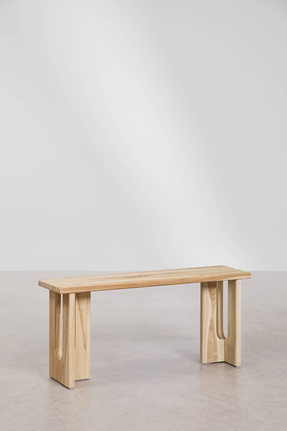 Tuinbank 100 cm van teakhout Tessalit, galerij beeld 1