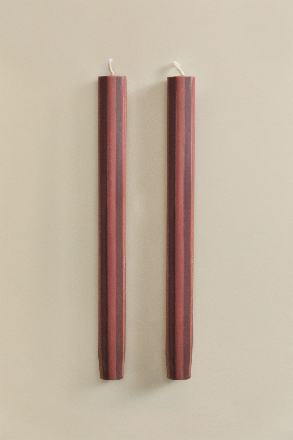 Set van 2 decoratieve kaarsen Soraia, galerij beeld 2