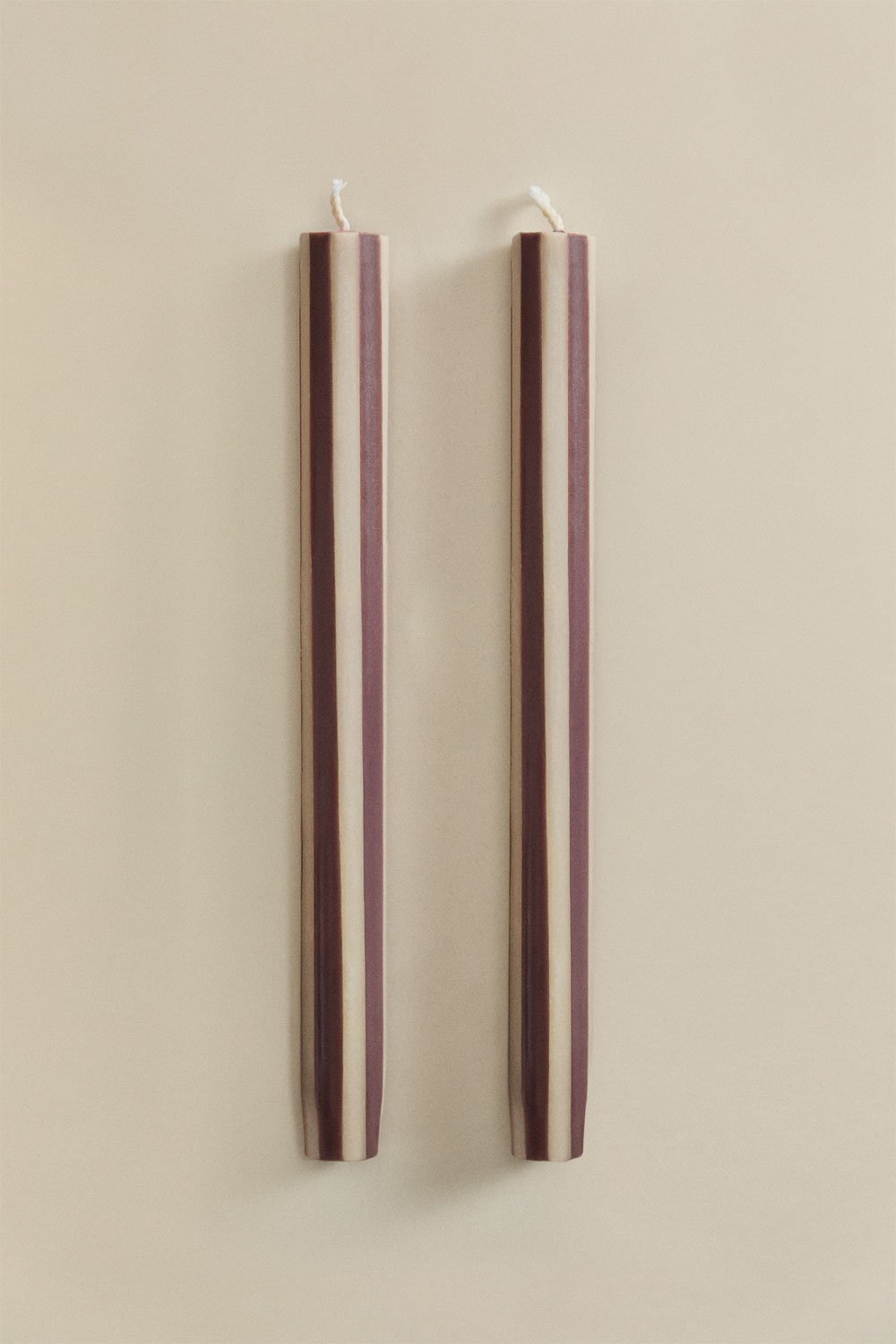 Set van 2 decoratieve kaarsen Soraia, galerij beeld 2