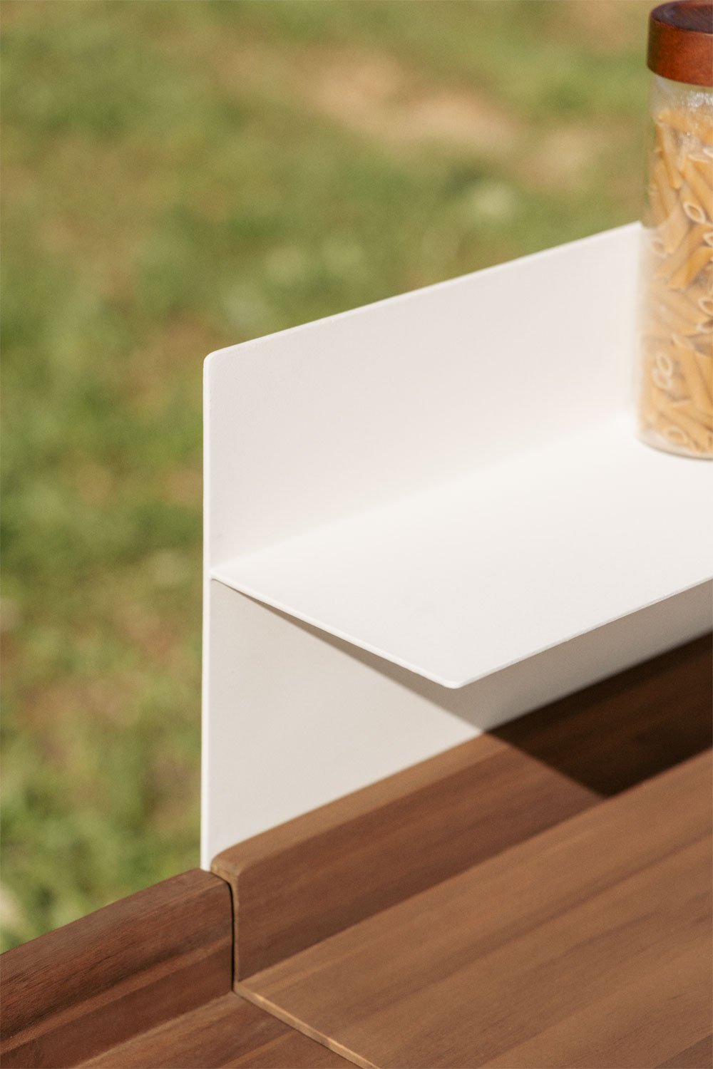 Achterpaneel voor modulaire buitenkeuken van aluminium Reggie, galerij beeld 2