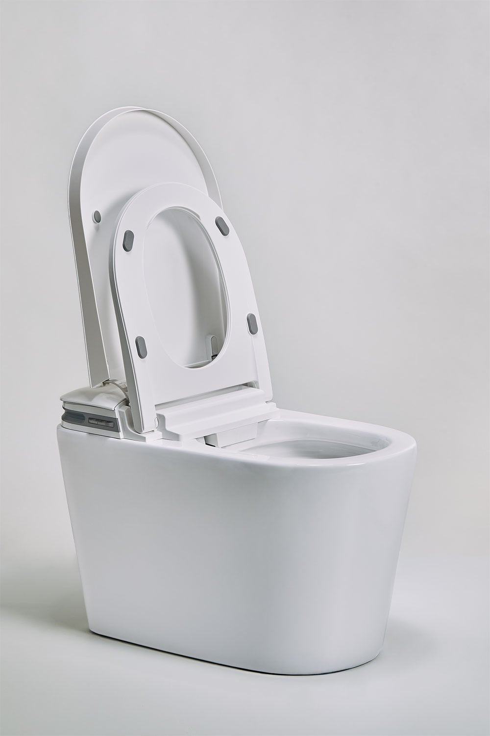 Slimme toilet van keramiek Saloa Basic, galerij beeld 5