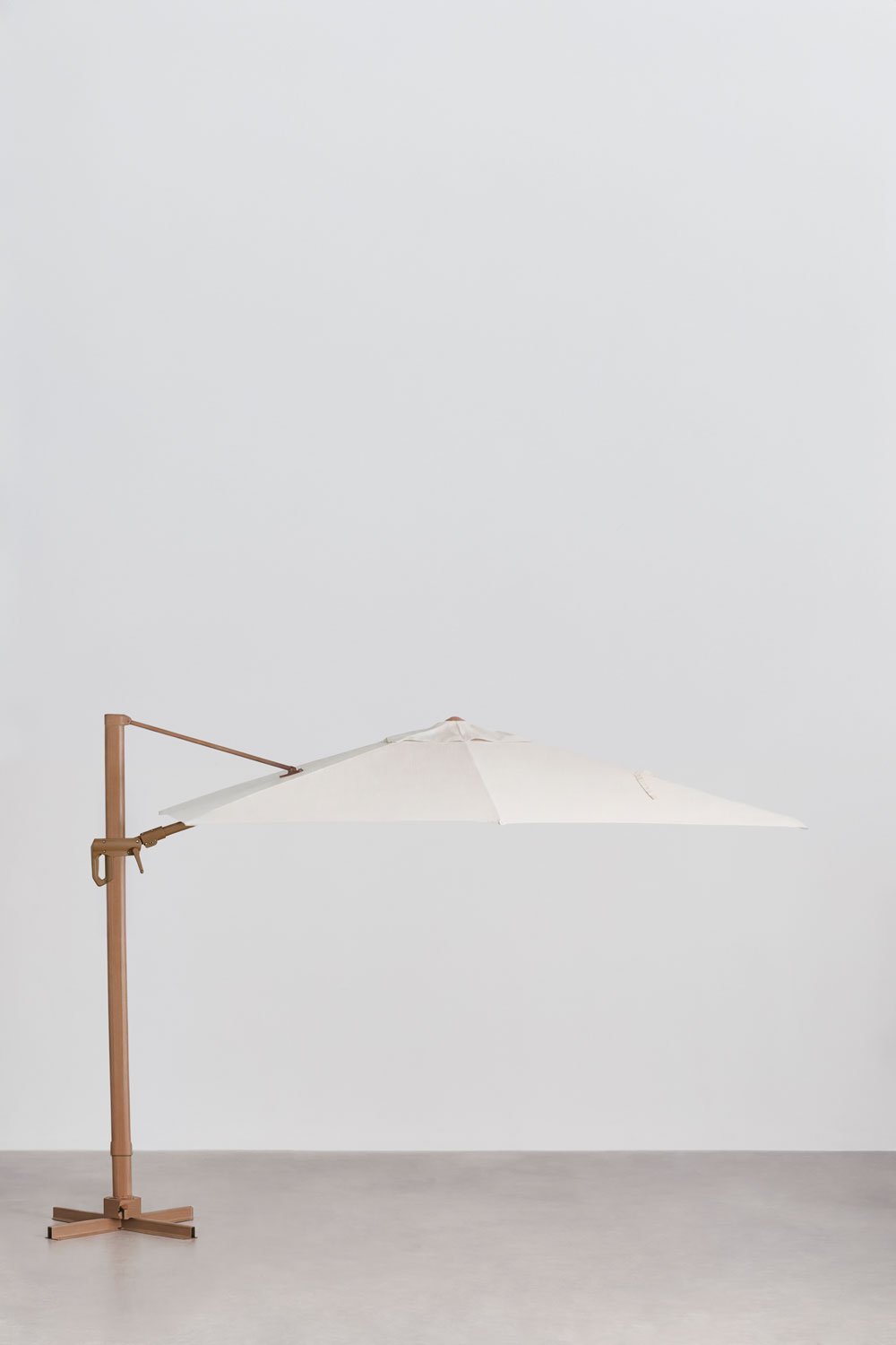 Parasol Ø290 cm van stof en aluminium Cannes, galerij beeld 3