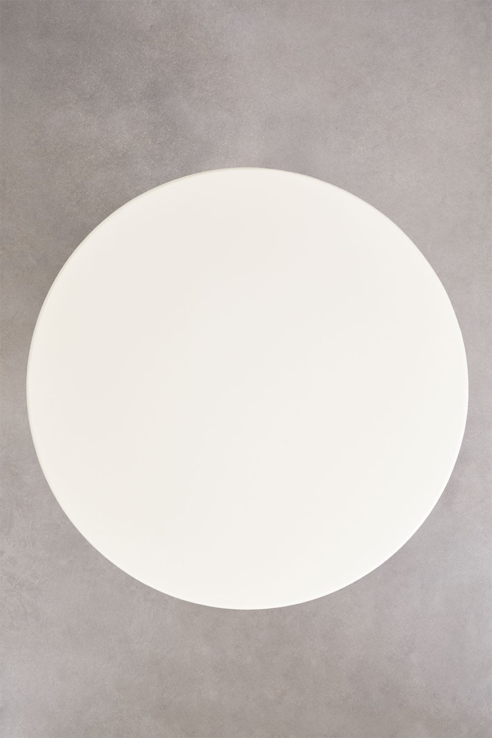 Ronde tuintafel van beton en acaciahout Sharpay, galerij beeld 6