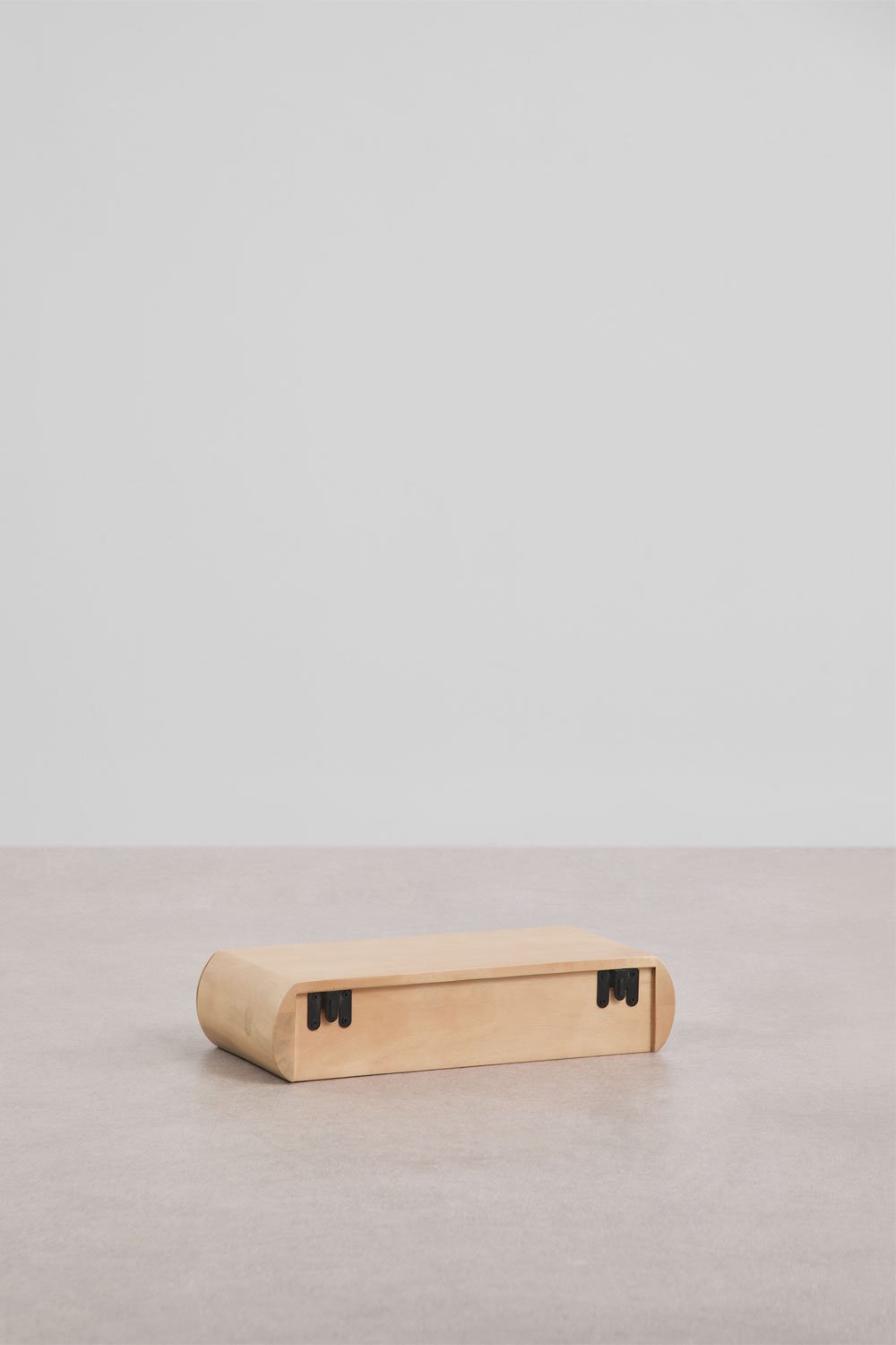 Wandgarderobe console van hout Carmen, galerij beeld 5