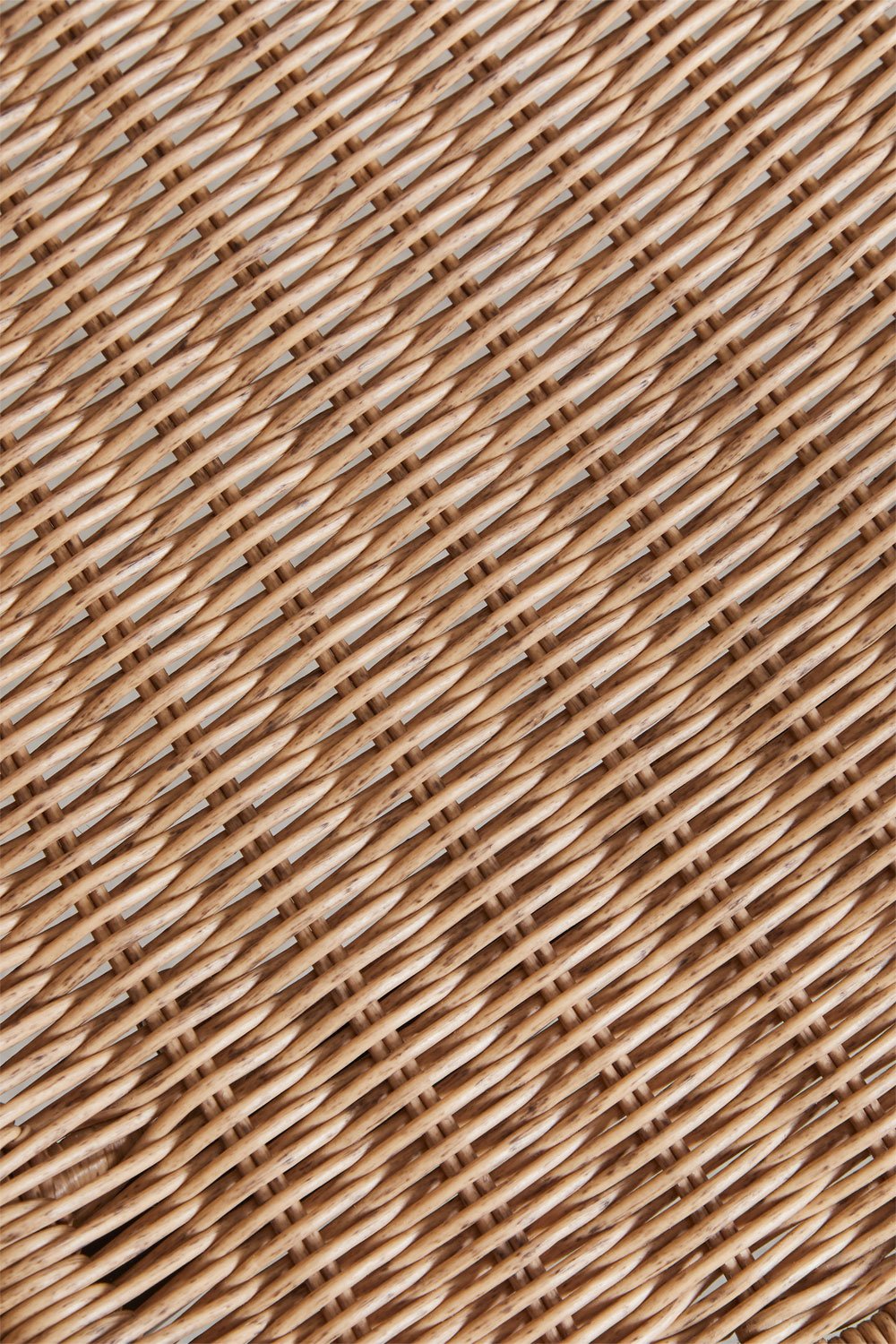 Eetkamerstoel met armleuningen van synthetisch riet en staal New Tulua, galerij beeld 6