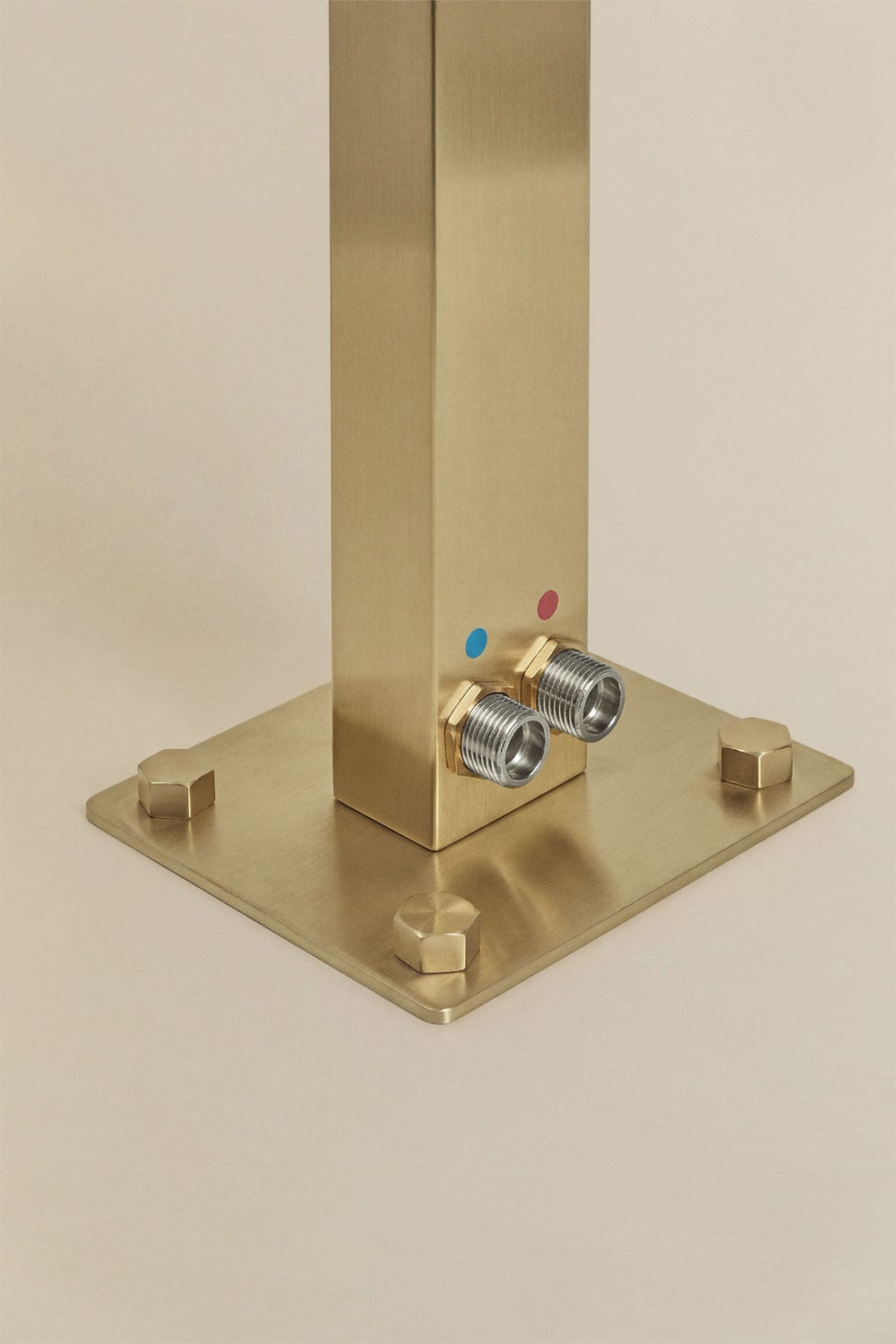 Hernan buiten douche van roestvrij staal, galerij beeld 5