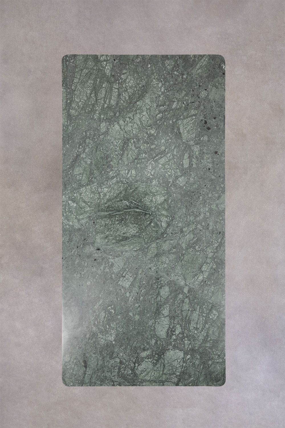 Rechthoekige eettafel 240x110 cm van mangohout en marmer Garsea, galerij beeld 8