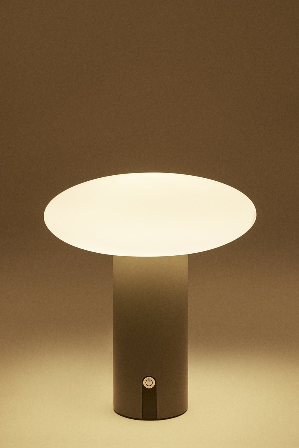 Draadloze LED-tafellamp van ijzer Zosima, galerij beeld 2
