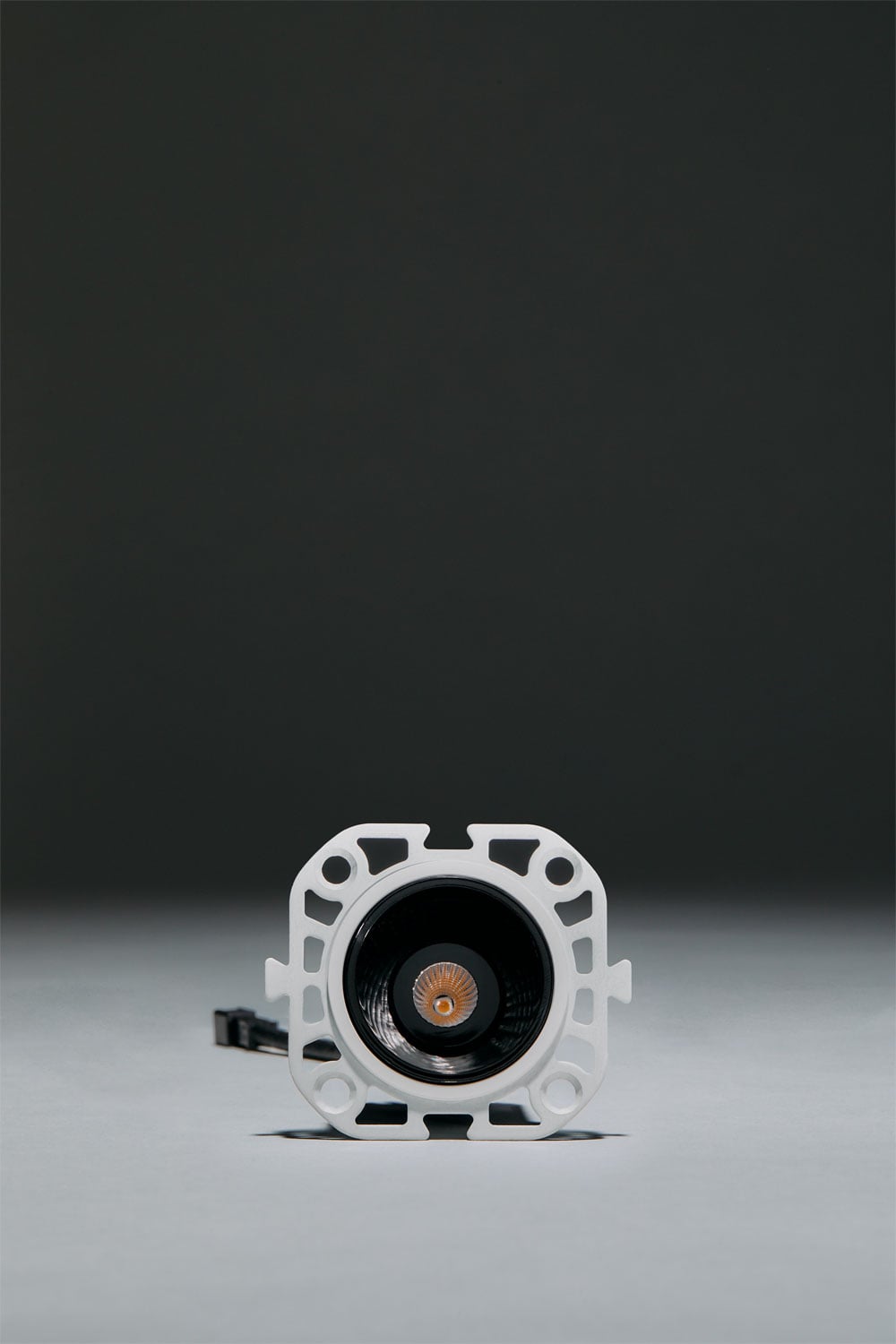 Pack van 2 inbouw LED downlights zonder rand, trimless, rond, van aluminium Luisiana, galerij beeld 6