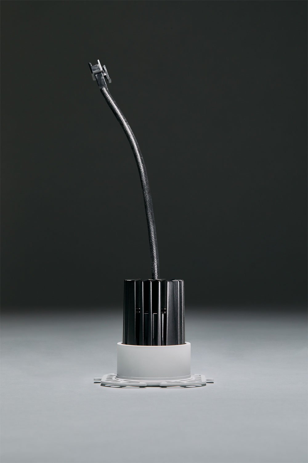Pack van 3 inbouw LED downlights zonder rand, trimless, rond Ø3,6 cm in aluminium Luisiana, imagen de galeria 4