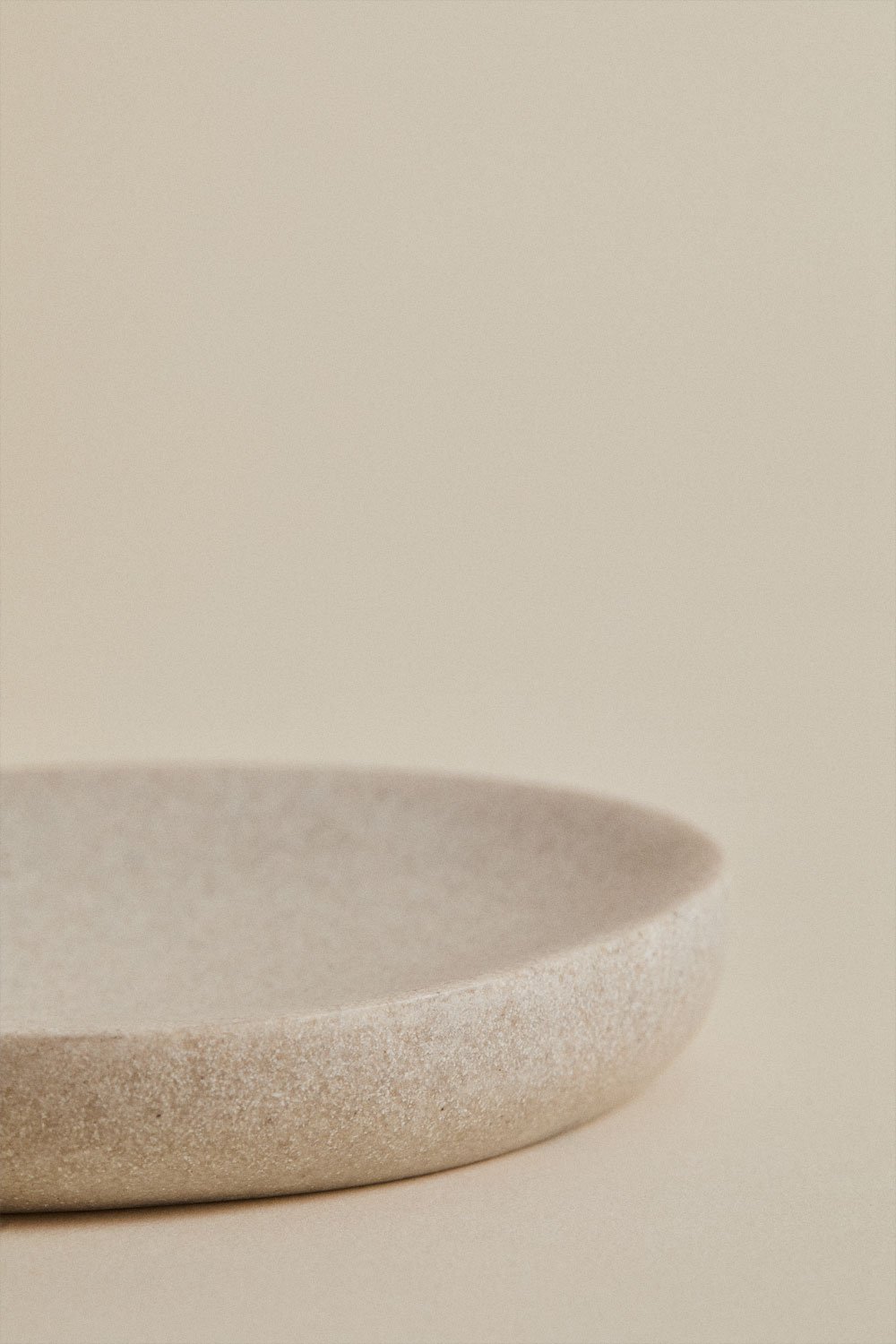 Badkameraccessoires-set van polyresin tapioca-beige Yegro, galerij beeld 5