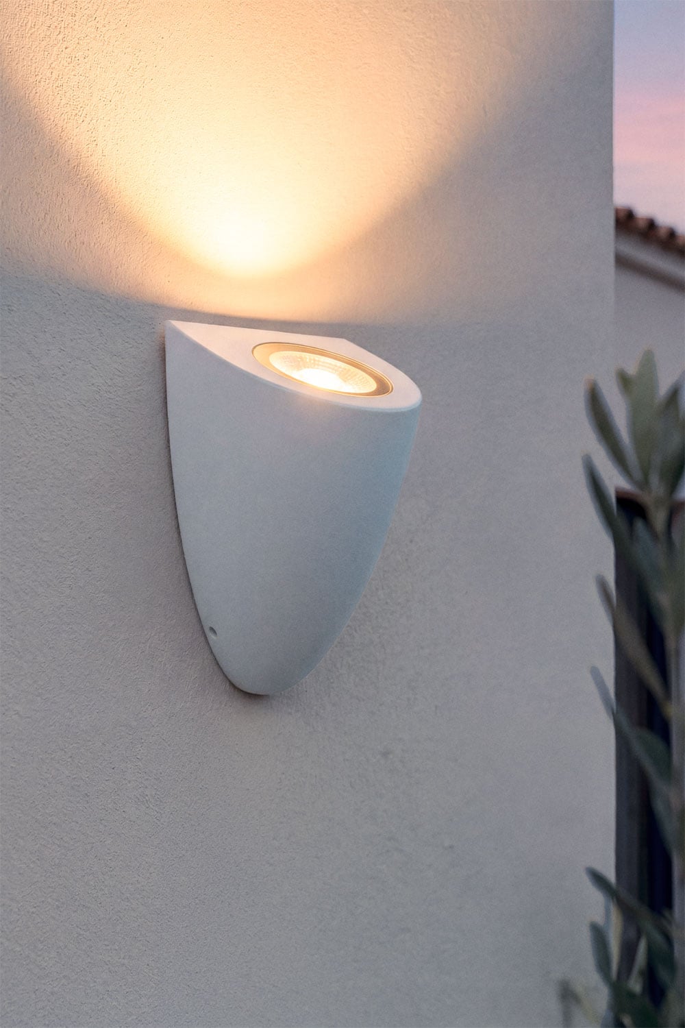 Seattle aluminium buitenwandlamp, galerij beeld 2