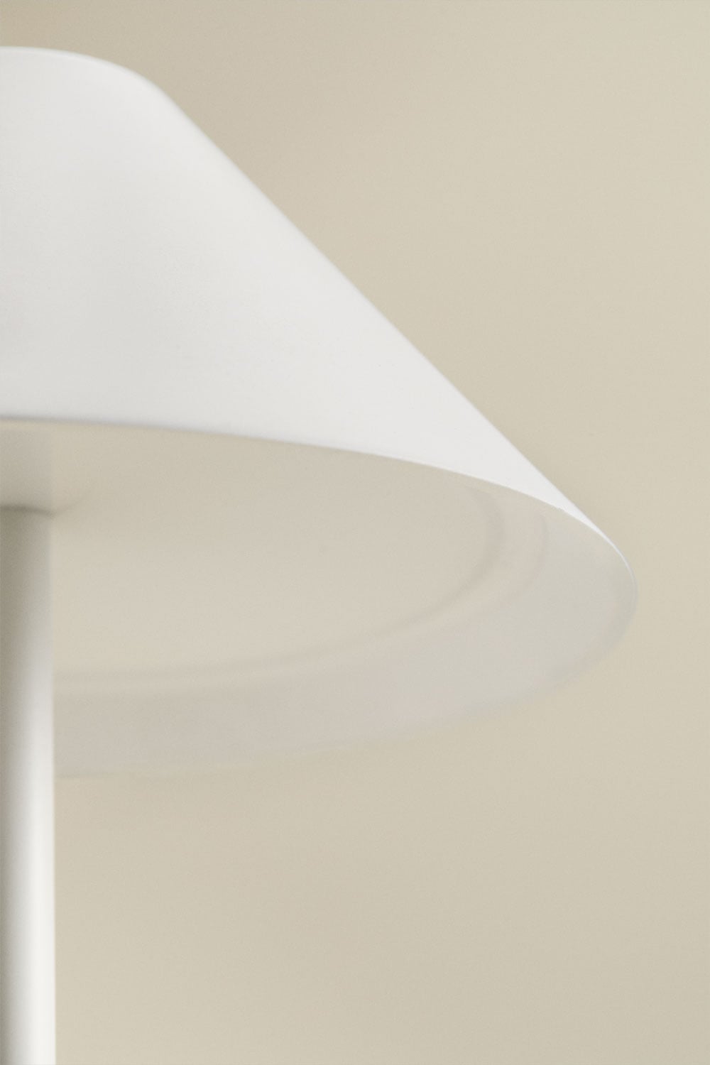 Draadloze LED-tafellamp van ijzer Alexis, galerij beeld 6