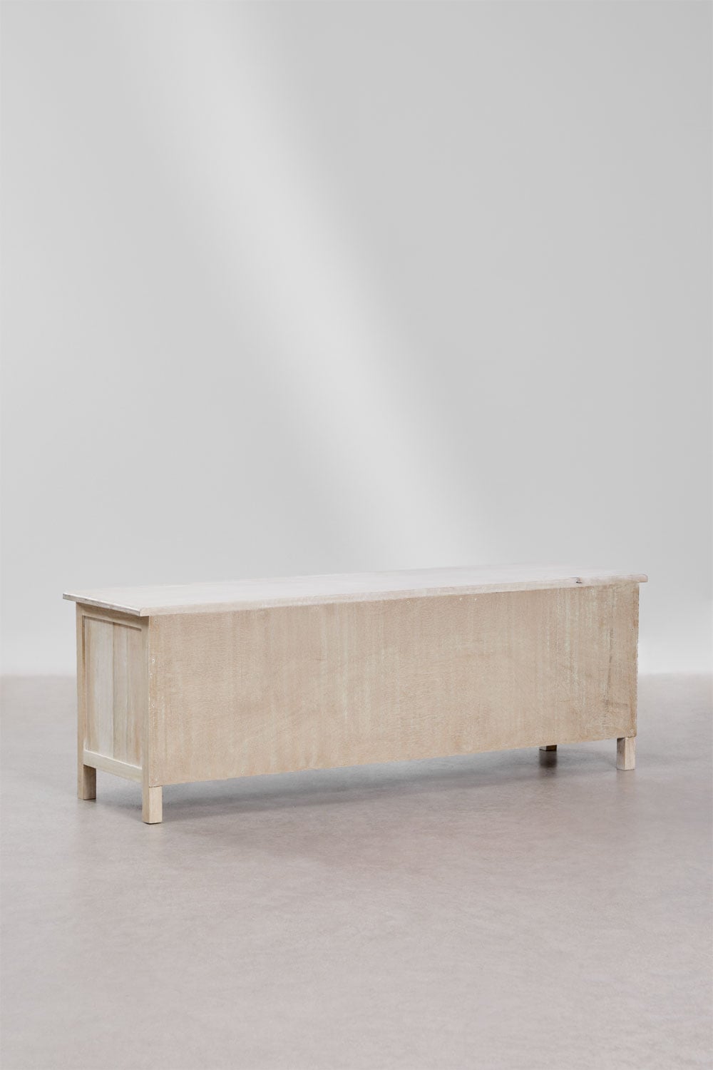 TV-meubel 145x40 cm van mangohout Ardel, galerij beeld 4