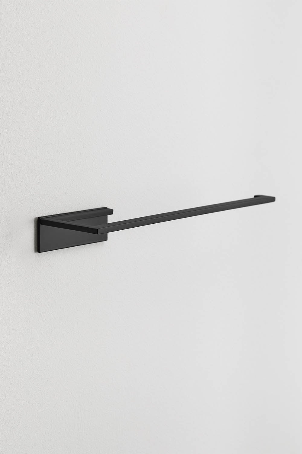 Toiletrolhouder met zelfklevende wandbevestiging en 30 cm stang voor badkamer in roestvrij staal Jalter, galerij beeld 1