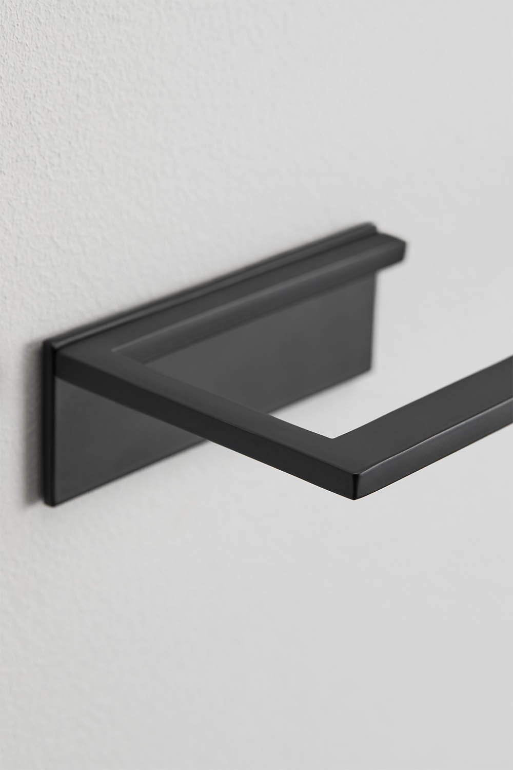Toiletrolhouder met zelfklevende wandbevestiging en 30 cm stang voor badkamer in roestvrij staal Jalter, galerij beeld 3