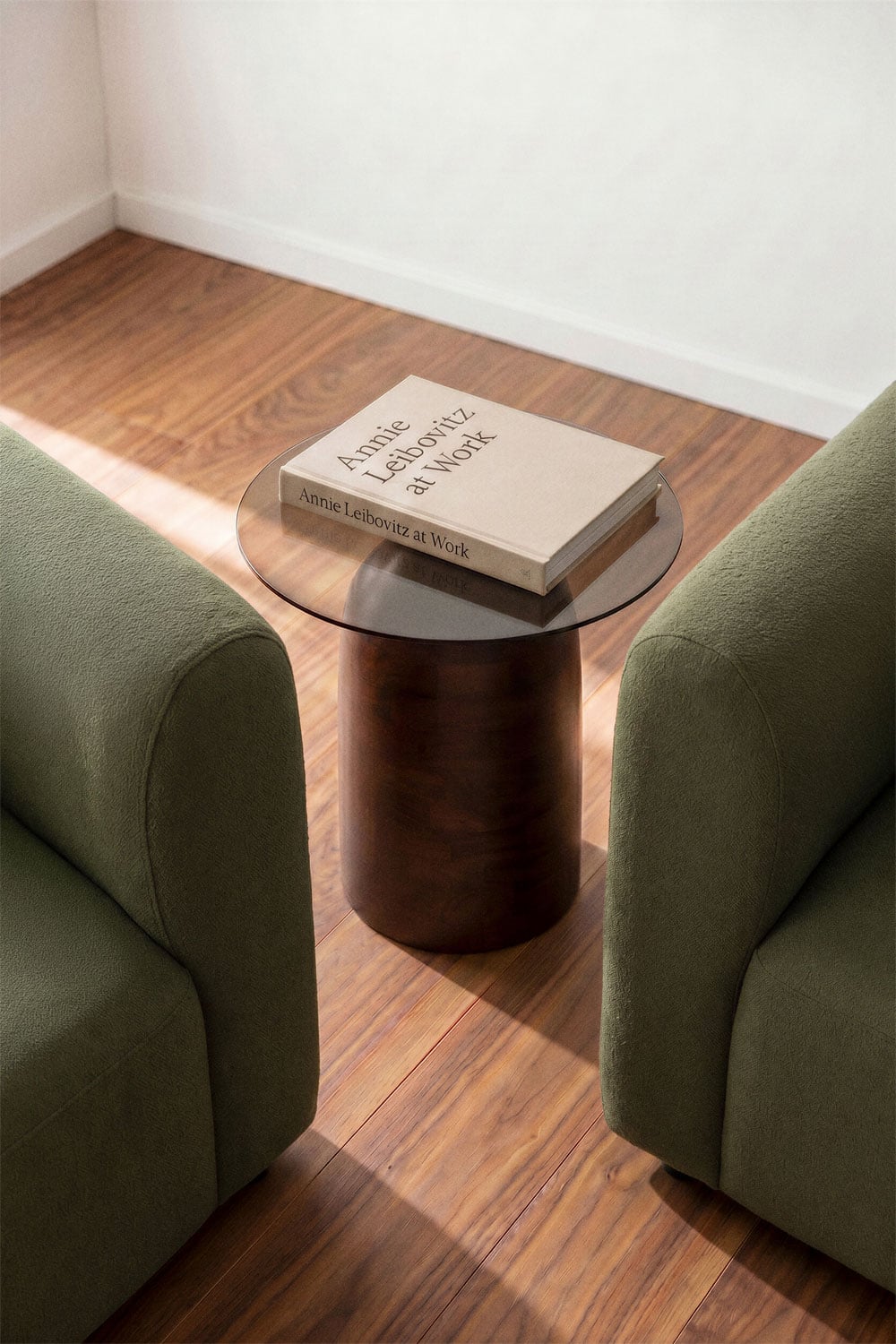 Ronde bijzettafel Ø40 cm Alliser, galerij beeld 1