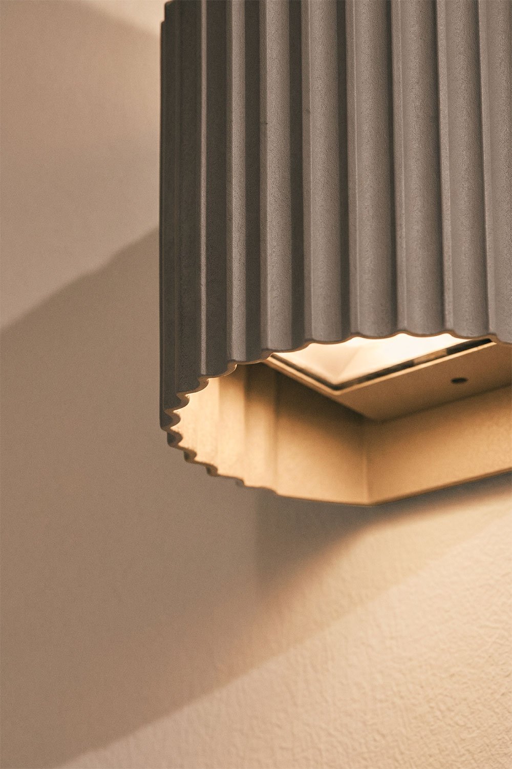 Barein LED aluminium wandlamp, galerij beeld 2