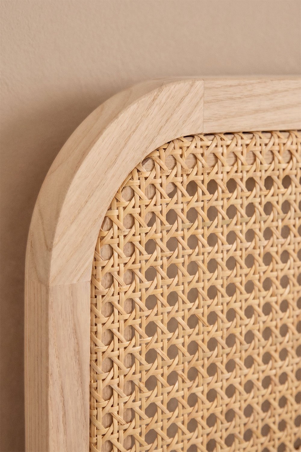 Houten Hoofdbord voor bed 150cm Ralik Design, galerij beeld 2