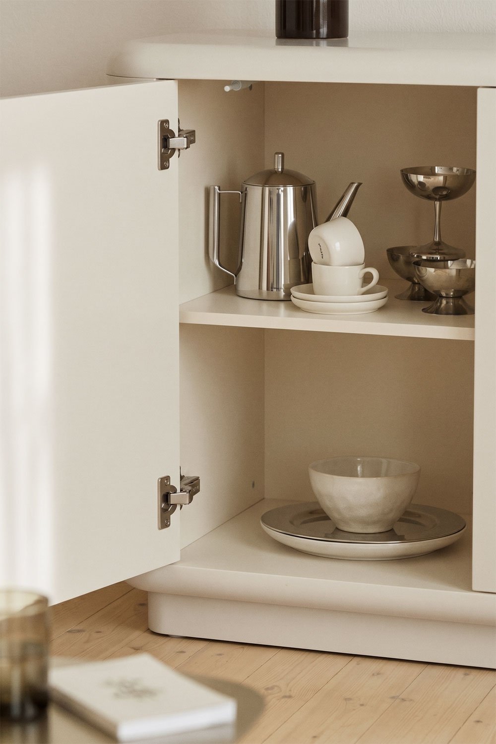 Rechthoekig dressoir 120x40 cm in gardeniawit MDF Cixila, galerij beeld 2