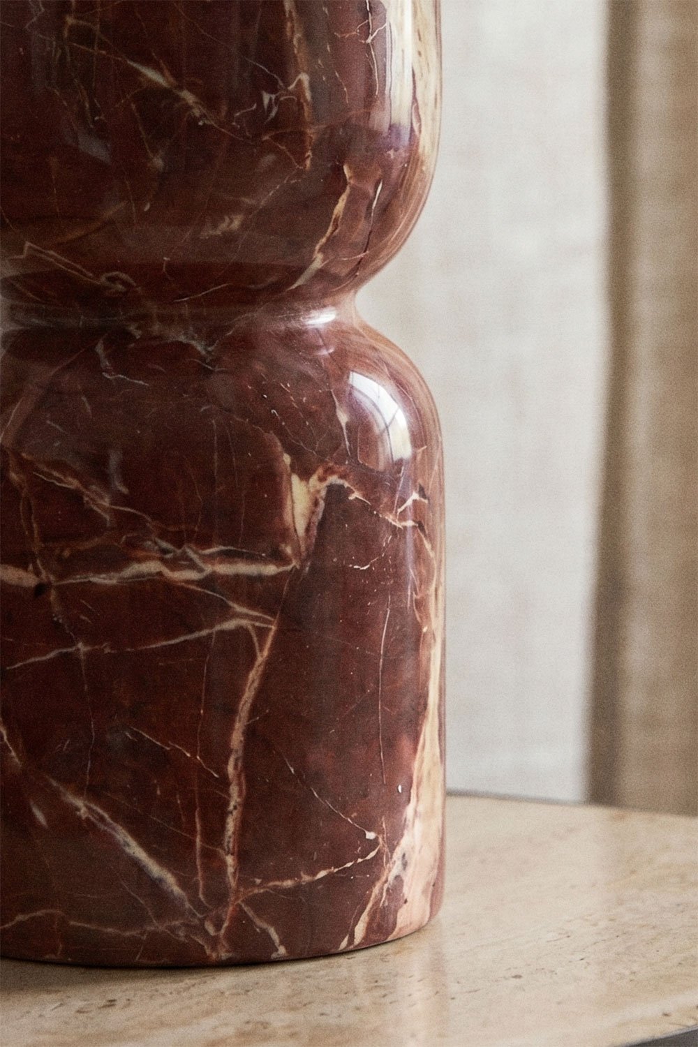 Diniz tafellamp van natuursteen, galerij beeld 2