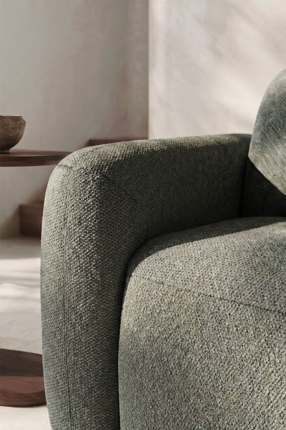 Set van 2 elektrische verstelbare fauteuils bekleed Peggy, galerij beeld 2