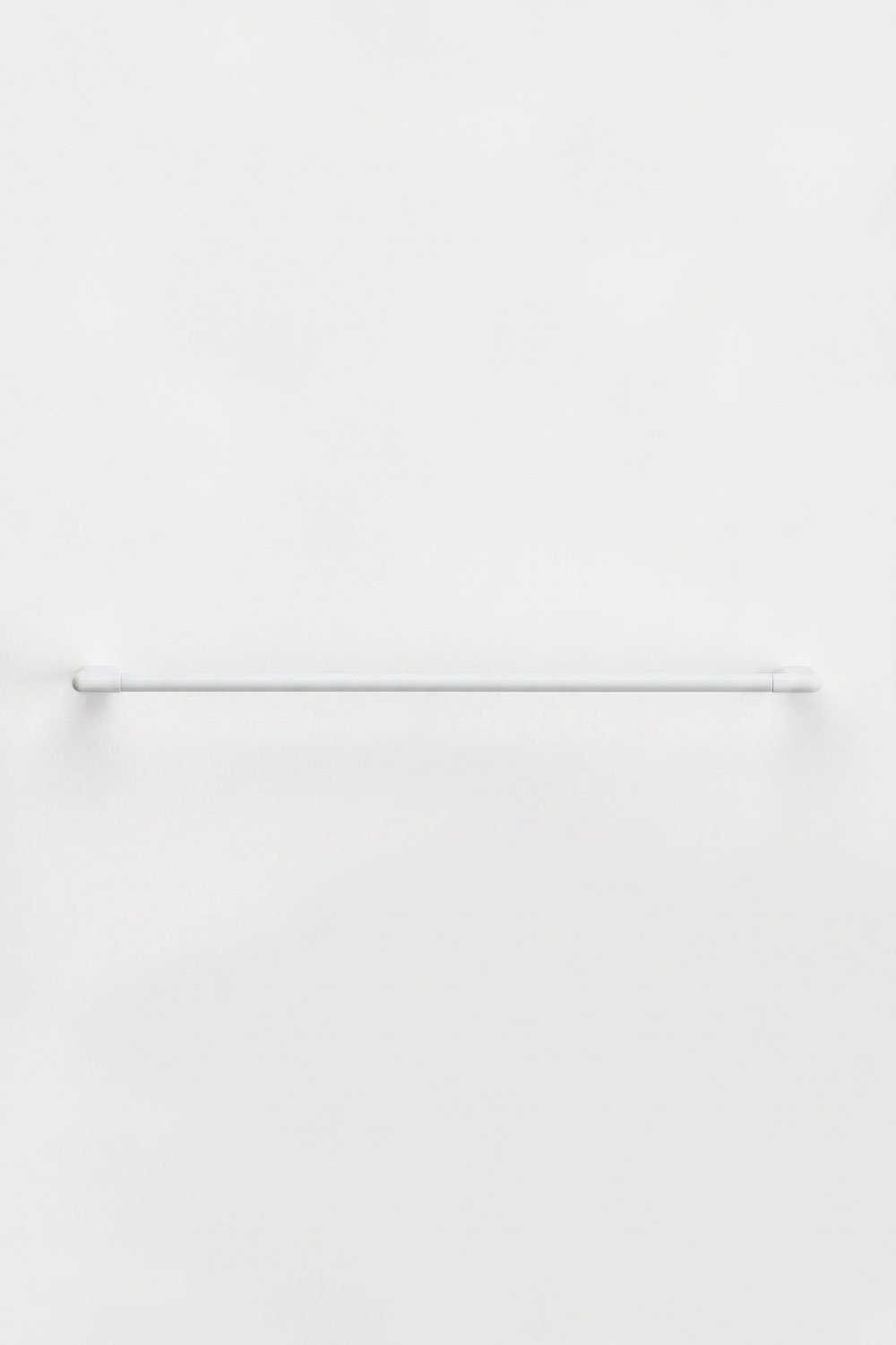 Wandhanddoekhouder met stang van 60 cm voor de badkamer van wit roestvrij staal Rovent, galerij beeld 4
