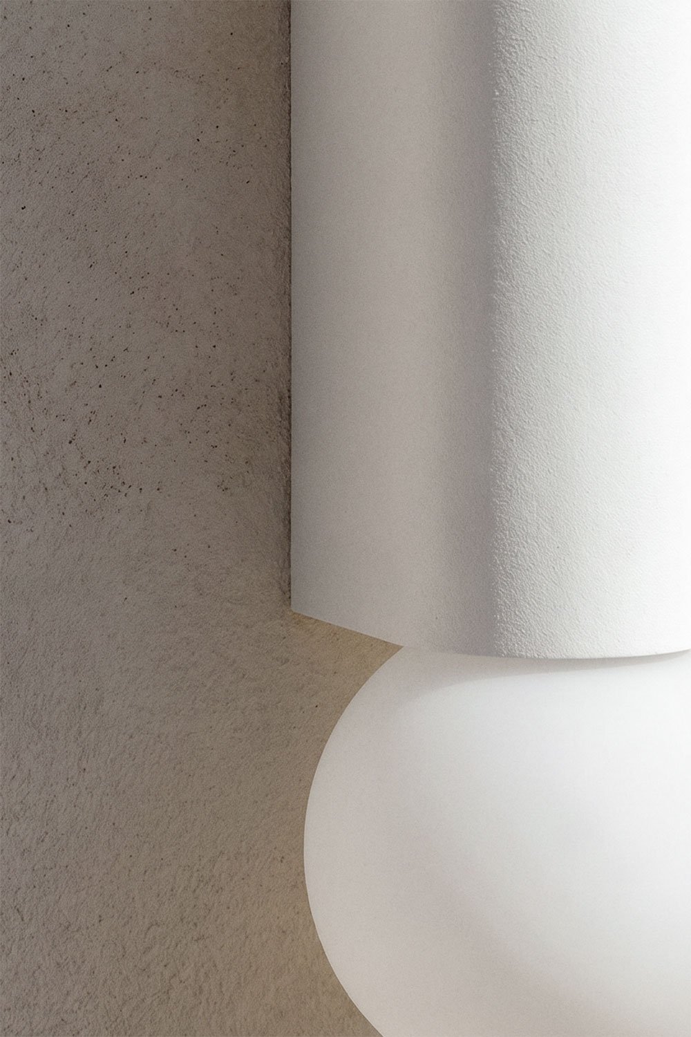 Wandlamp met 2 glazen bollen voor buiten in aluminium Irvine, galerij beeld 3