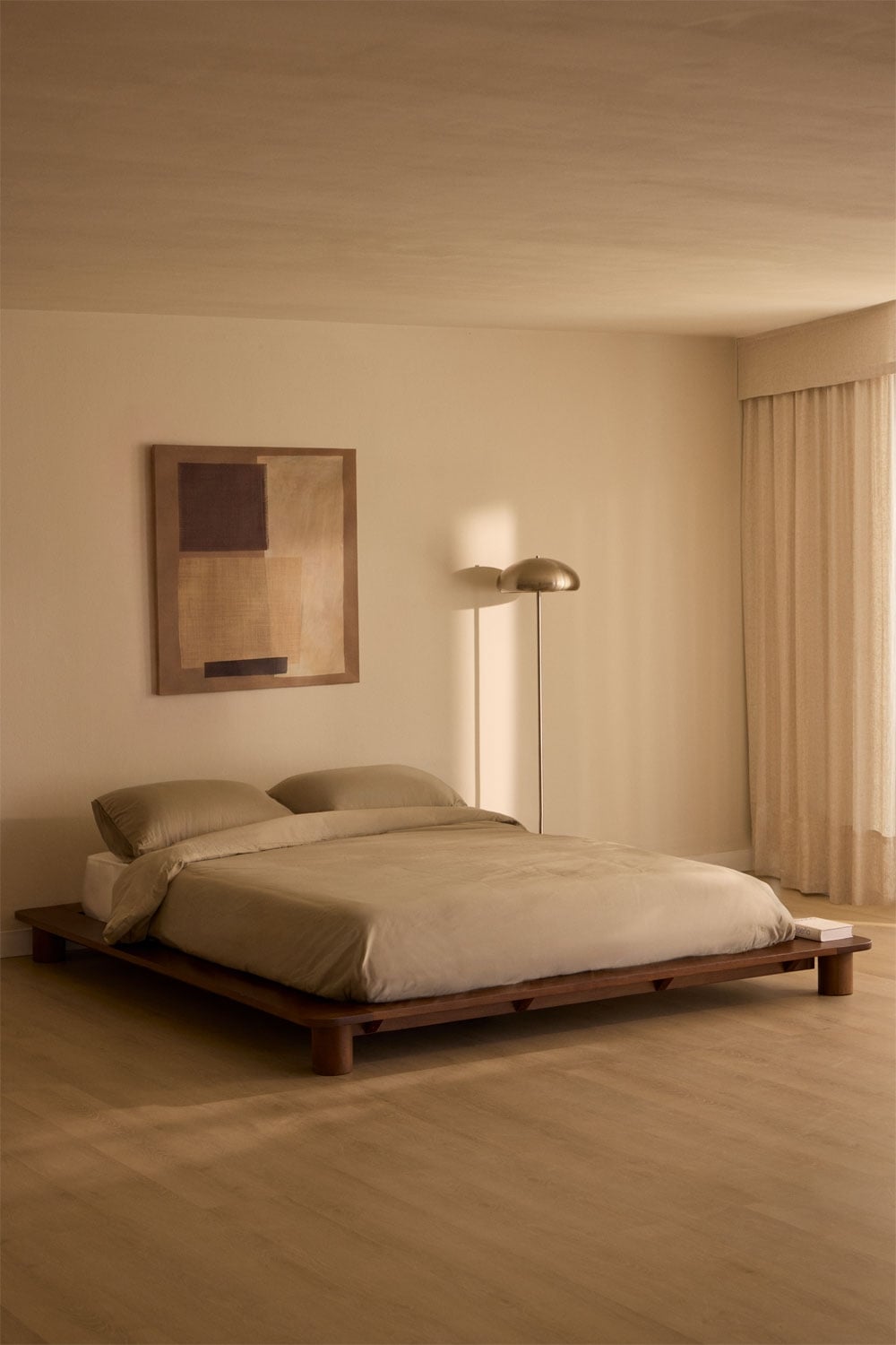 Mangohouten bed Mariselina, galerij beeld 1
