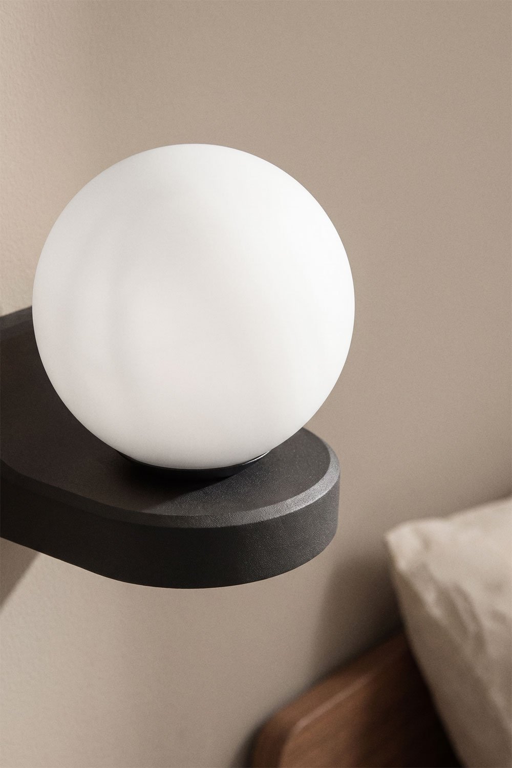 Lanham aluminium wandlamp, galerij beeld 2