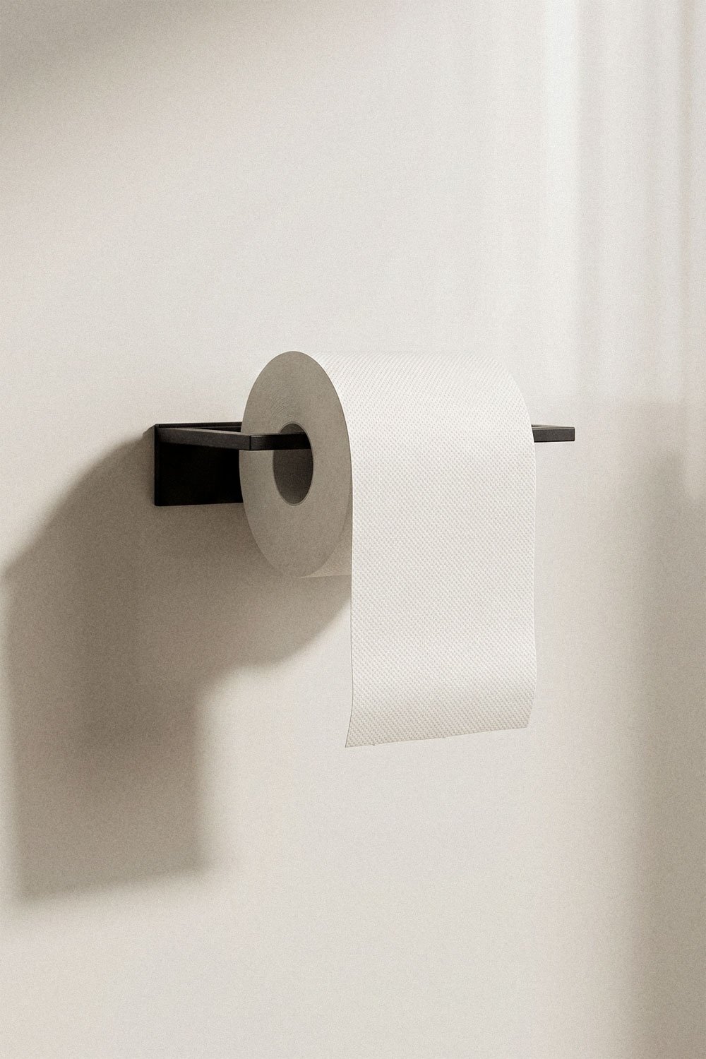 Zelfklevende toiletrolhouder voor badkamer van roestvrij staal Jalter, galerij beeld 1