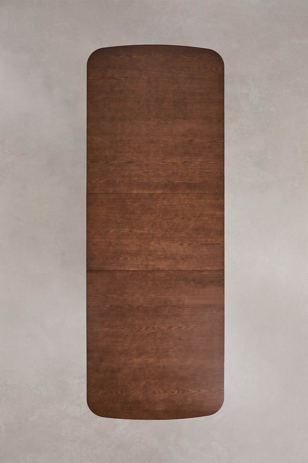 Rectangulaire uitschuifbare eettafel 240-300x110 cm in MDF Teodic, galerij beeld 11