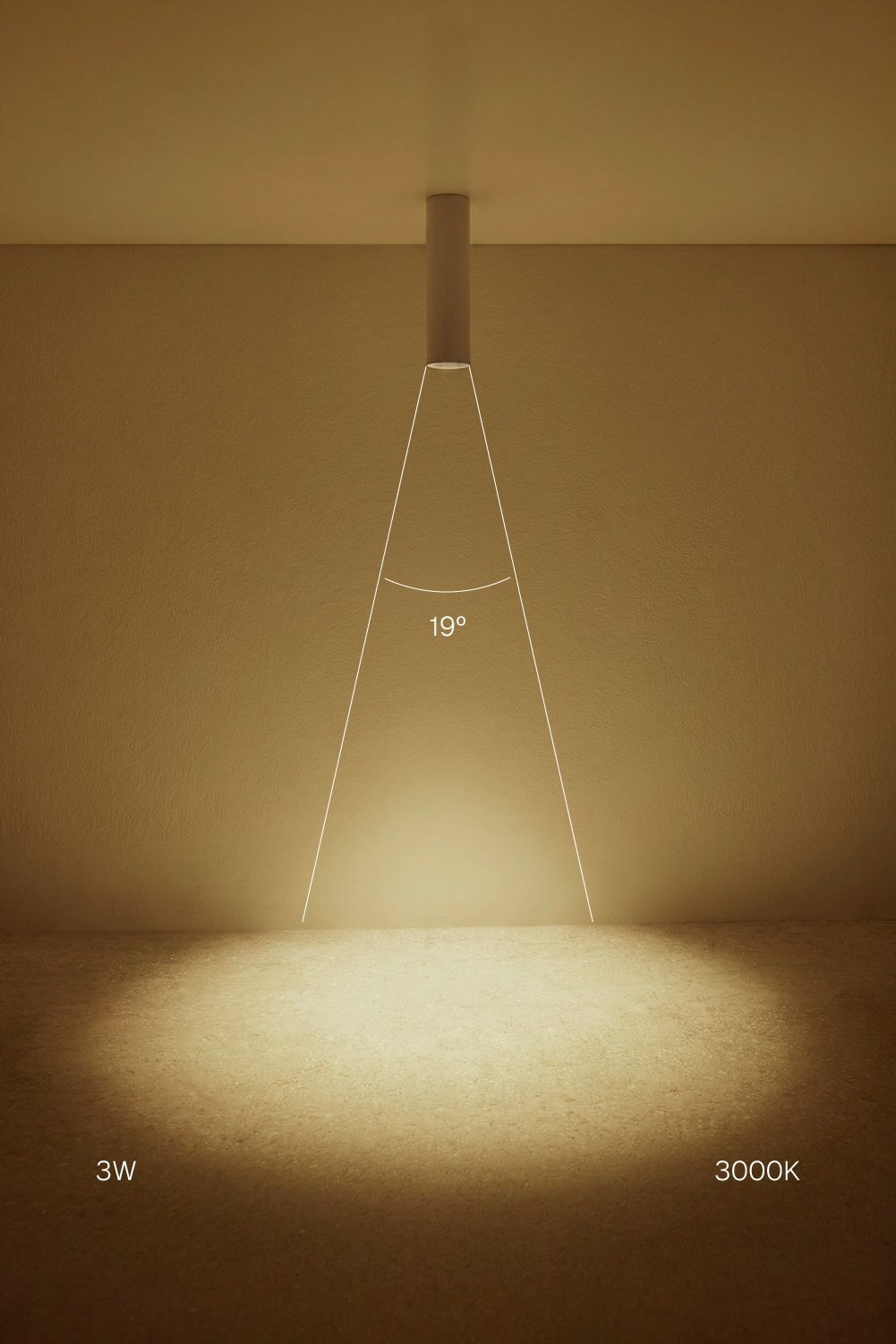 Pack van 4 ronde LED-opbouwplafondlampen Ø4 cm in aluminium Orelva, imagen de galeria 2